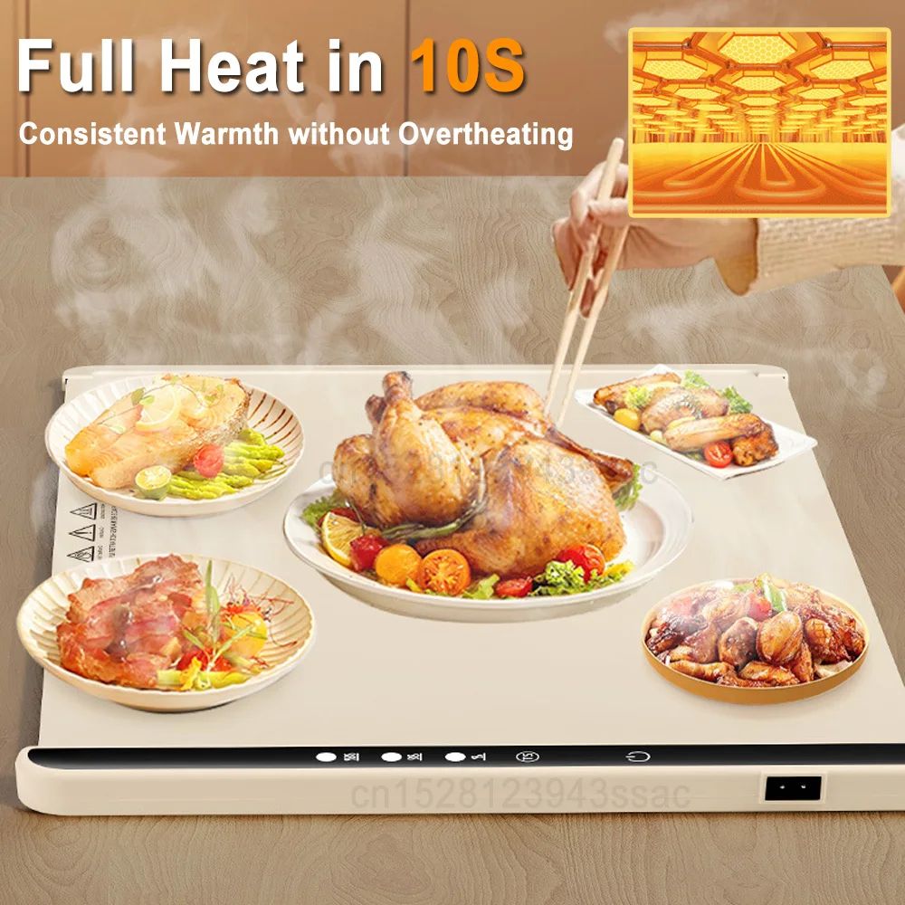 Foldable Electric Food Warming Tray