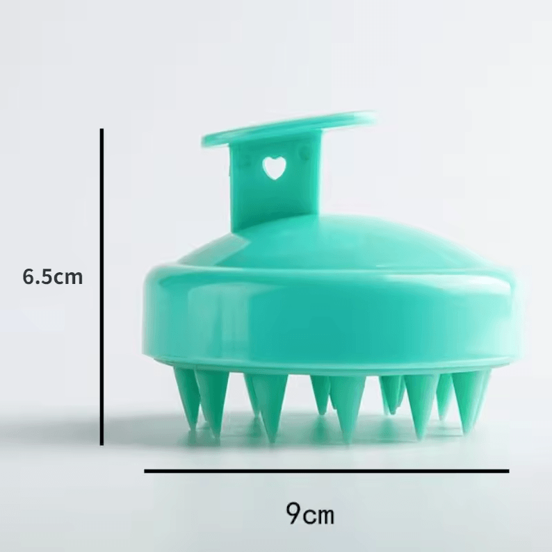 Silicone Shampoo Brush Head Scalp Massage Comb Hair Washing Comb Body Massage Brush Bath Shower Brush Salon Hairdressin
