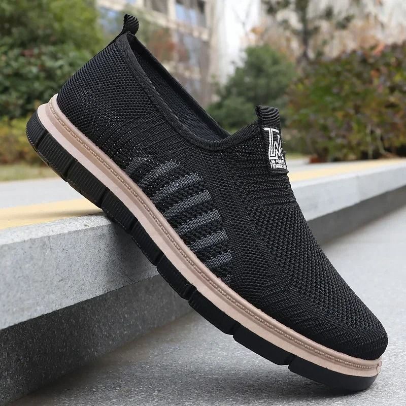 Mens Antibacterial Breathable Mesh Lightweight Sneakers