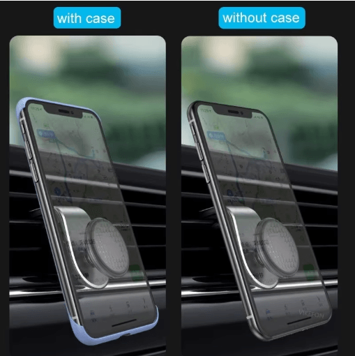 Universal Magnetic Air Vent Car Phone Holder – Compact GPS Smartphone Mount