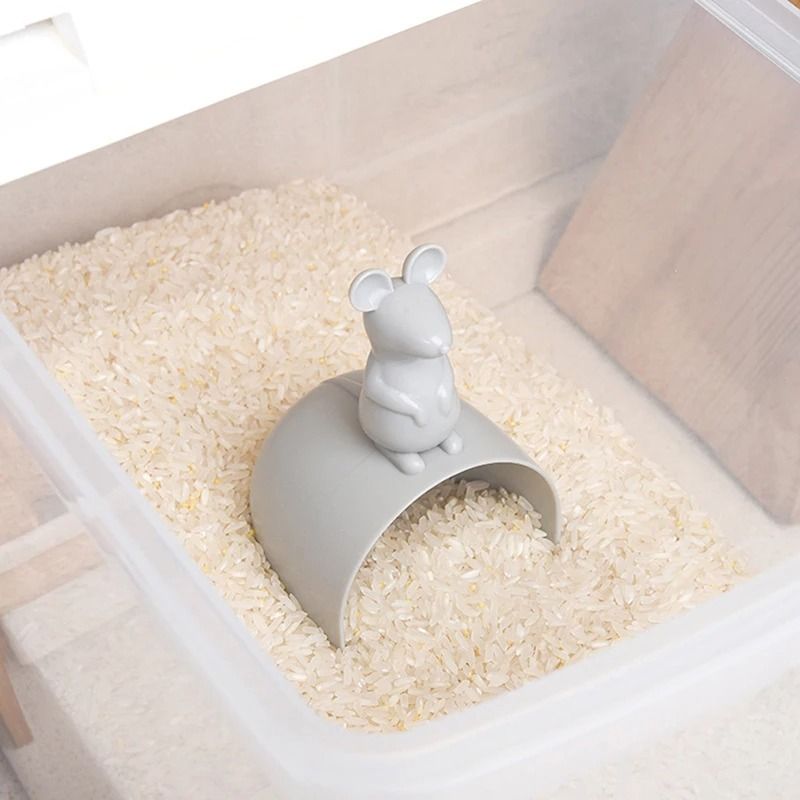 Mouse Shape Measuring Rice Scoop & Kitchen Shovel