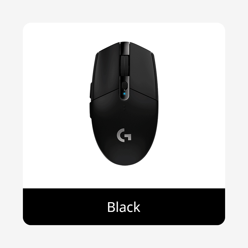 RGB Wireless Mouse, Logitech Lightspeed Gaming Mouse, 6 Programmable Buttons,, Long Battery, USB Wireless Mouse