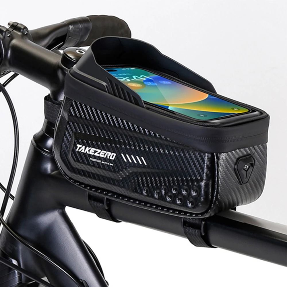 NEWBOLER Waterproof Bicycle Top Tube Bag – Touch Screen Phone Case
