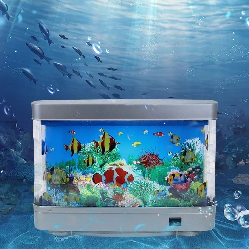 Virtual Motion Ocean Aquarium Lamp