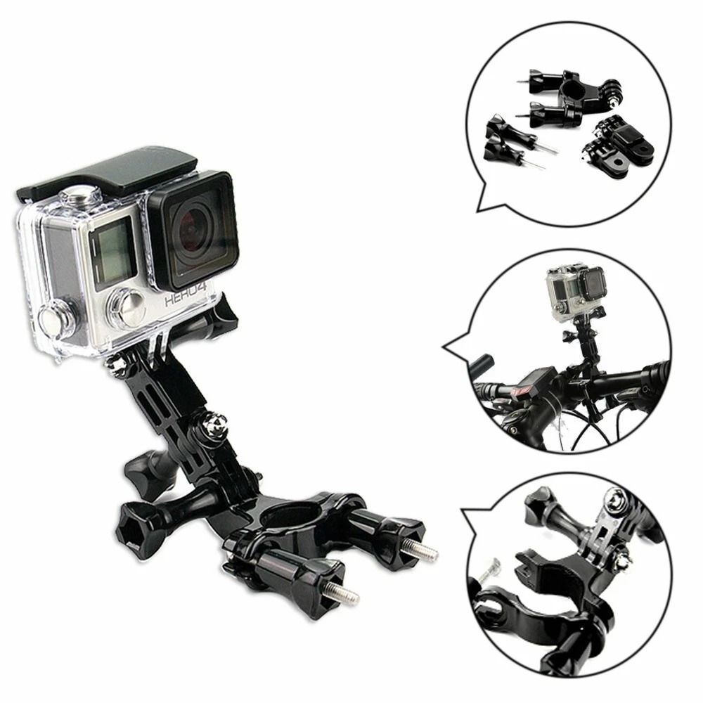GoPro HERO HD Camera Mount for Bike Handlebar Seatpost Pole Roll Bar