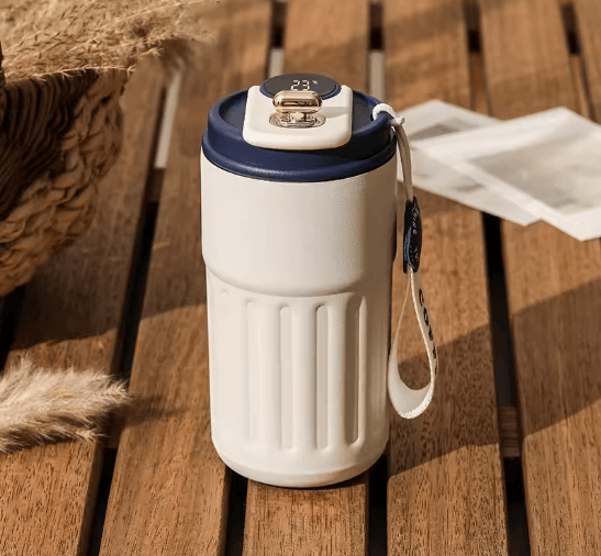 Smart Temperature Display Thermos Bottle Stainless Steel Vacuum Travel Mug