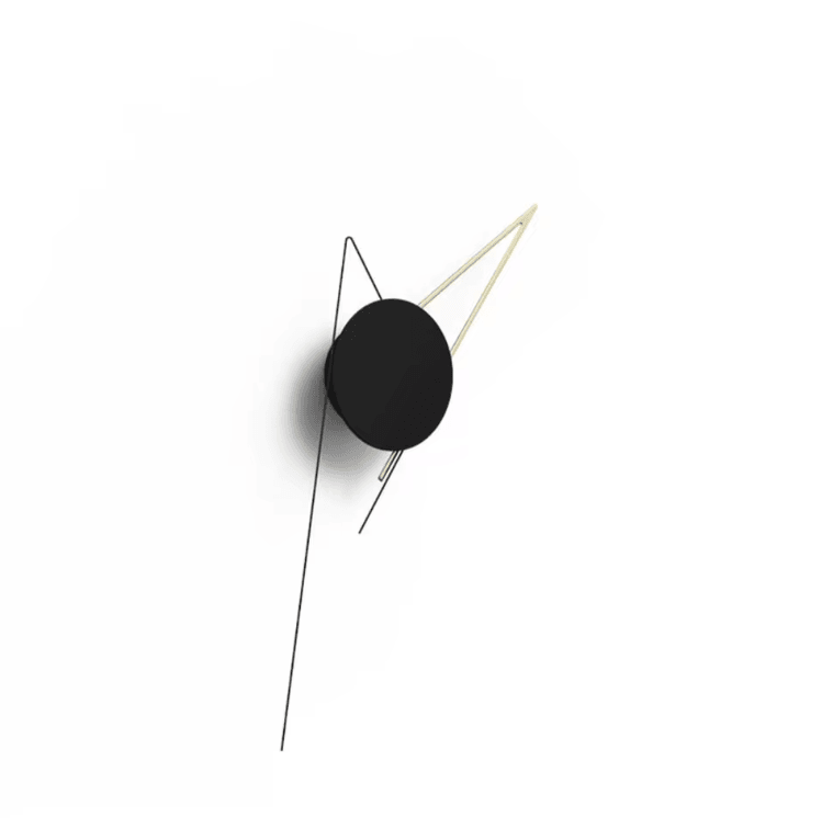 DIY Minimalist Wall Clock – Large Silent Modern Wall Decor with Custom Layout Design