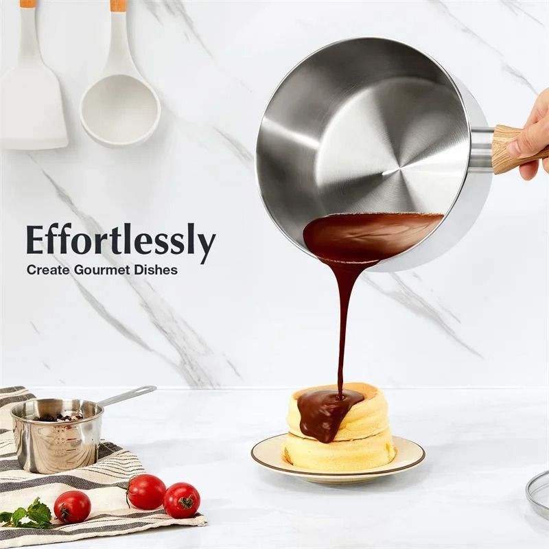 Culinary Grade Stainless Steel Saucepan System