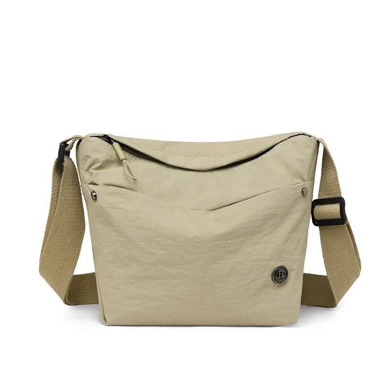 Ladies Fashion Nylon Messenger Bag Spacious Lightweight Daily Use