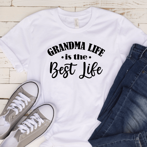 Grandma Life Is The Best Life Shirt Grandma Gift Tee