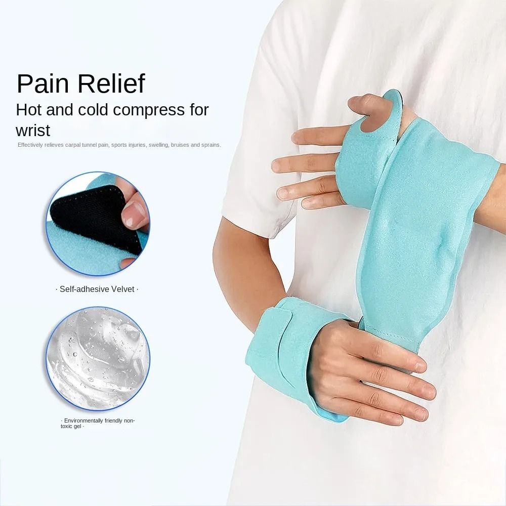 FlexRelief Wrist Ice Pack Wrap Gel Cold Therapy for Wrist Support
