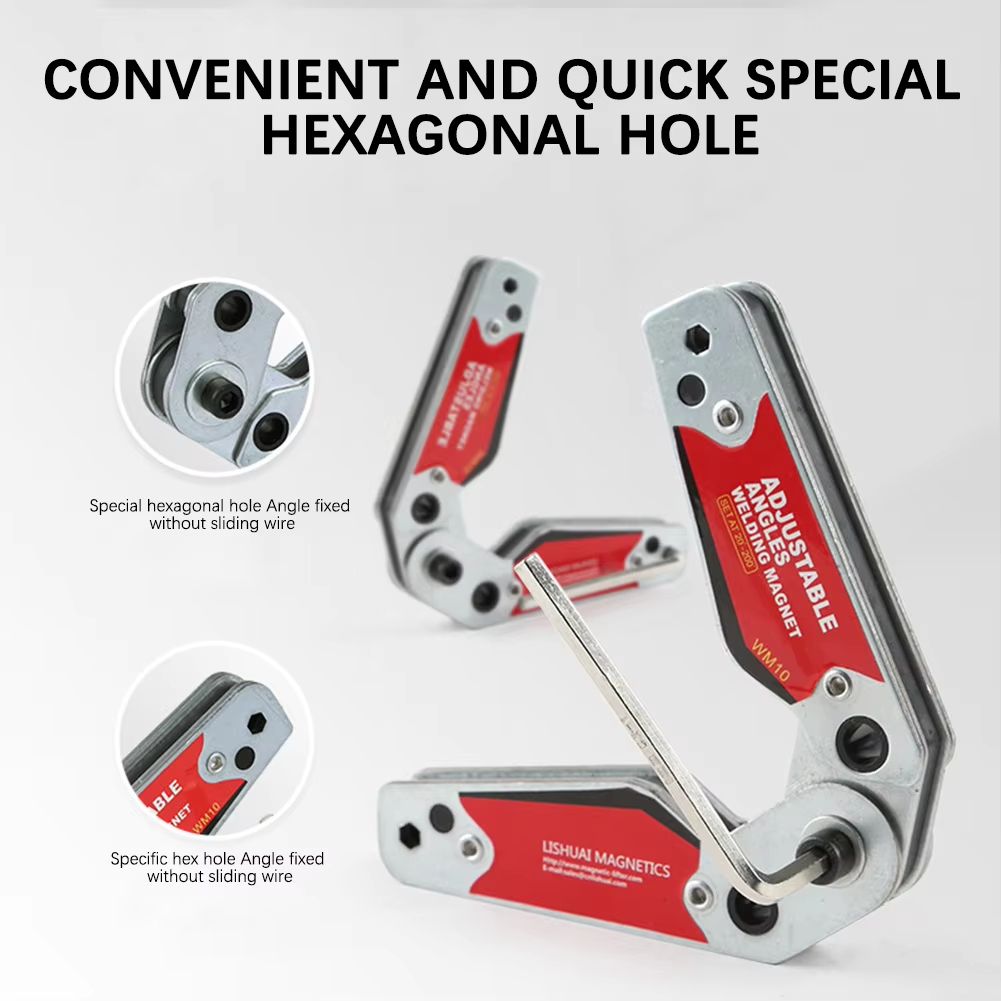 Adjustable Magnetic Welding Holder With Angle Scale