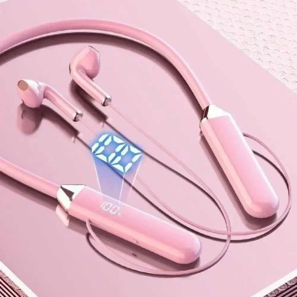 Bluetooth Neckband Headphones Waterproof Wireless Earphones with Mic for Sports and Calls