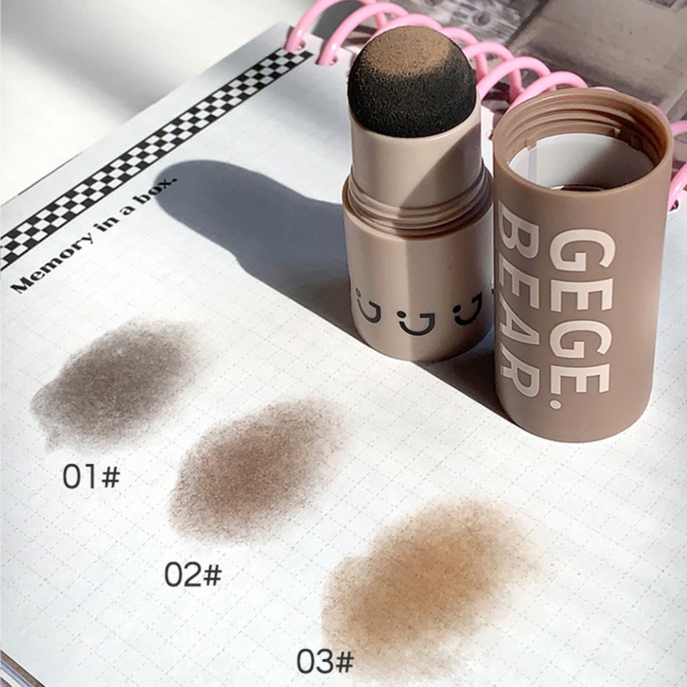 Waterproof Hair Shadow Powder, Natural Cove Hair Loss Hairline Shadow Stick, Long Lasting, Compact, Travel Friendly