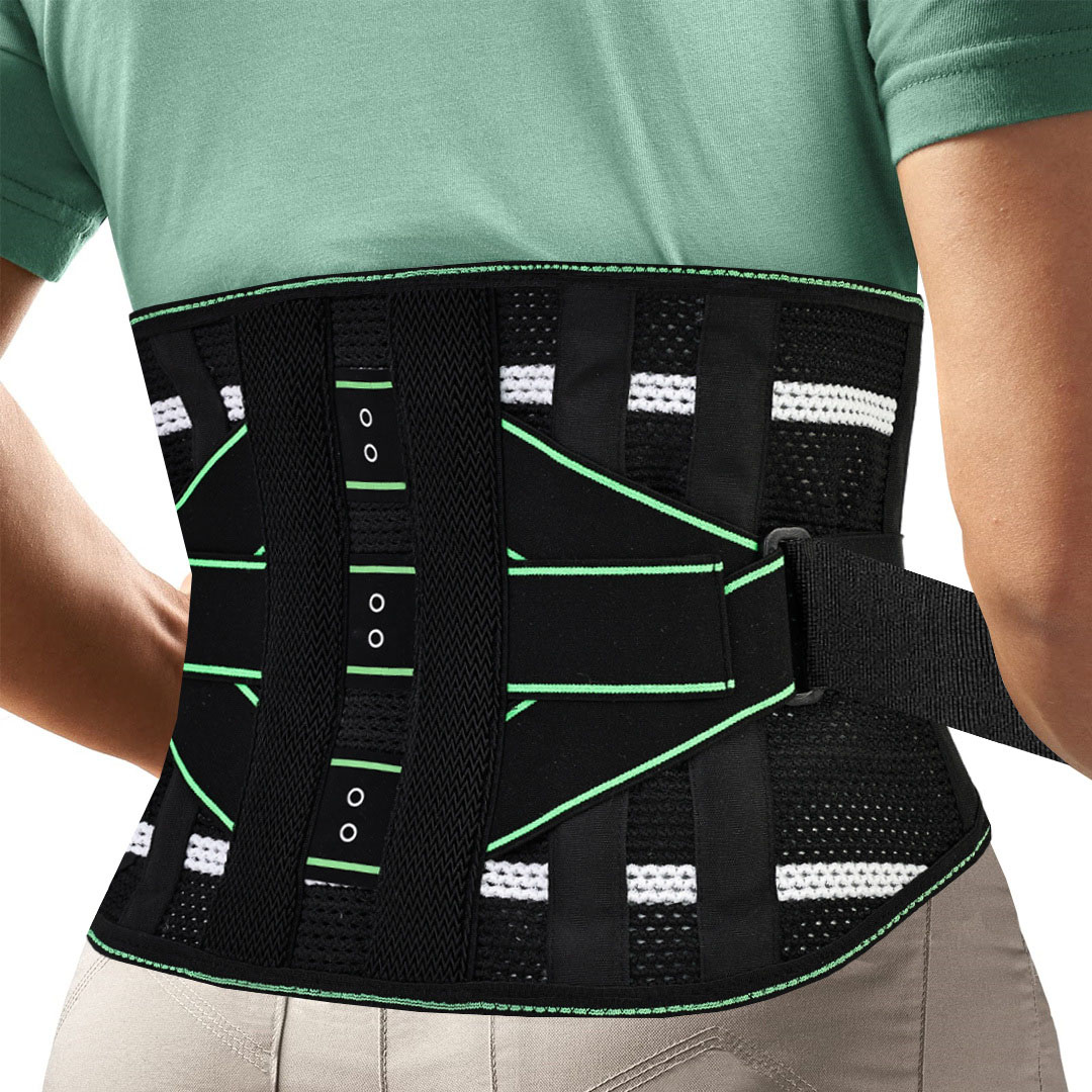 Back Support Belt for Lower Back Pain Relief Herniated Disc Lumbar Brace for Men & Women