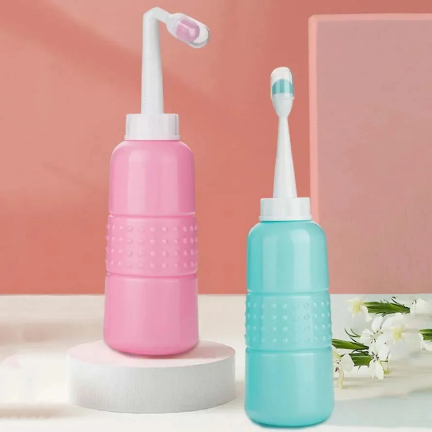 Portable Bidet Bottle Travel Hygiene Sprayer for Postpartum Care Baby Cleansing
