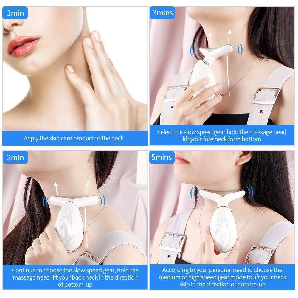 Microcurrent Face Massager, Anti Aging Beauty Device, Neck Facial Eye Massage, Face Lifting Device, Skin Rejuvenation