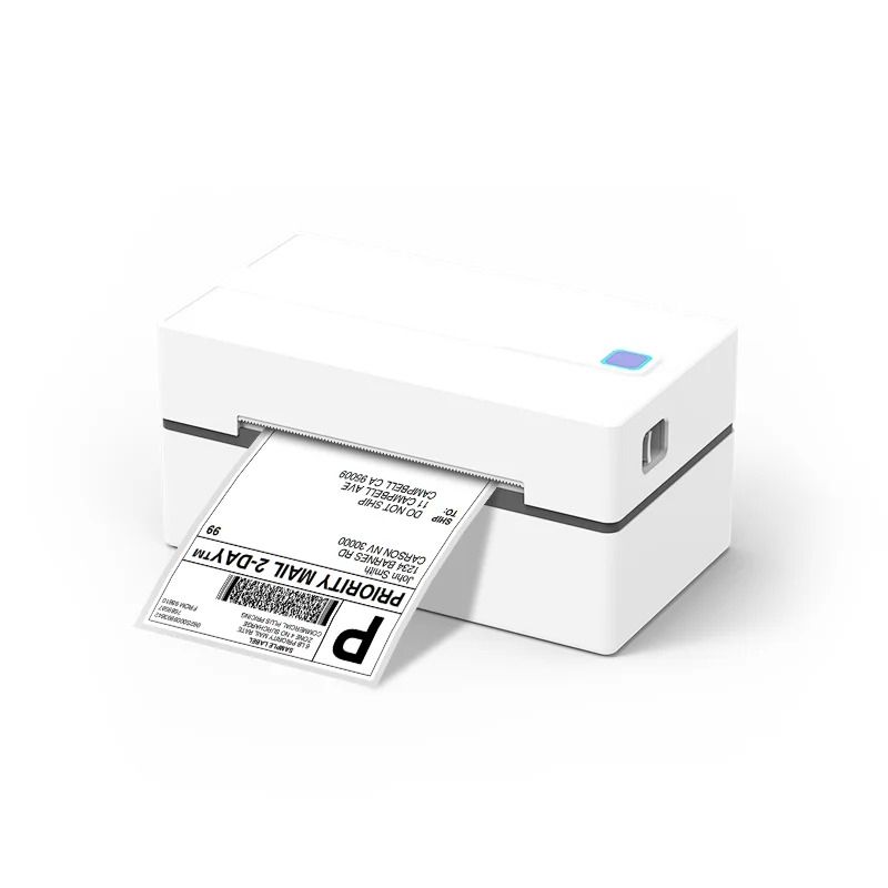 Portable Thermal Label Printer 4x6 Shipping Labels Bluetooth USB No Ink Required