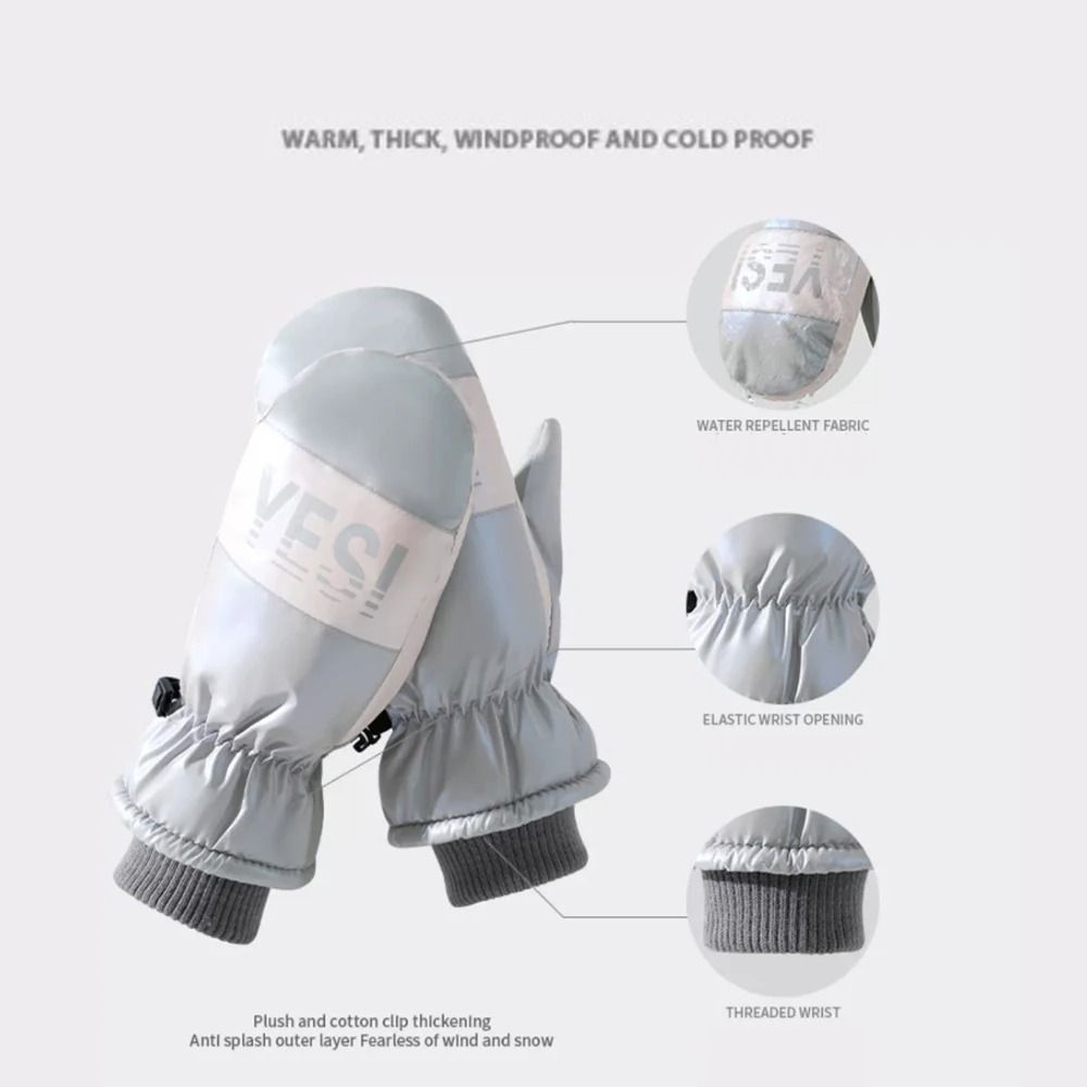 Professional Winter Thermal Performance Ski Mittens