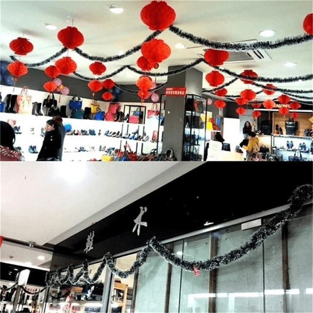 HolidayRibbon Christmas Garland
