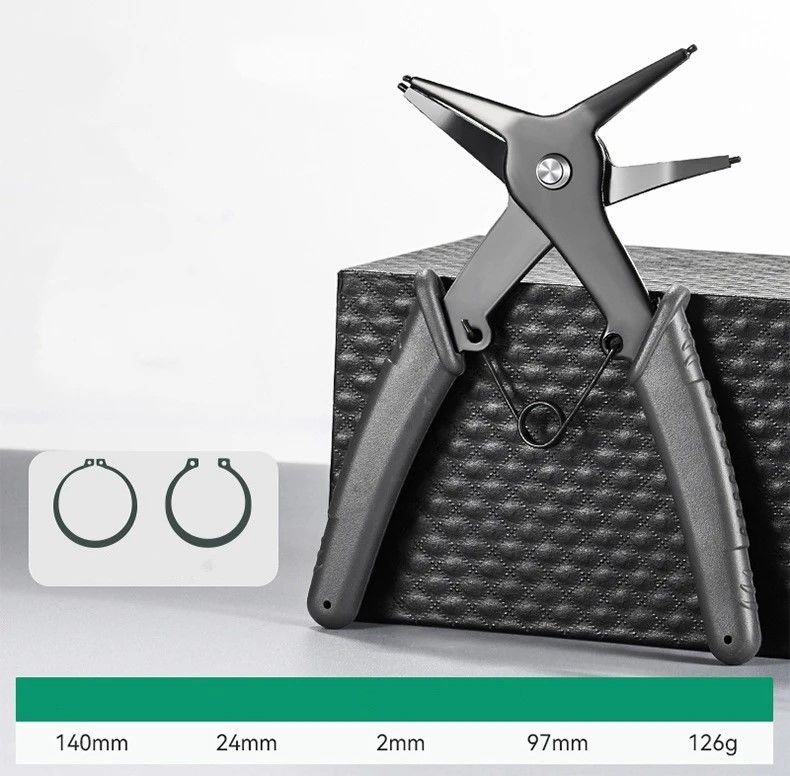 PrecisionMulti Snap-Ring & Circlip Pliers – Internal & External Retaining Ring Tool