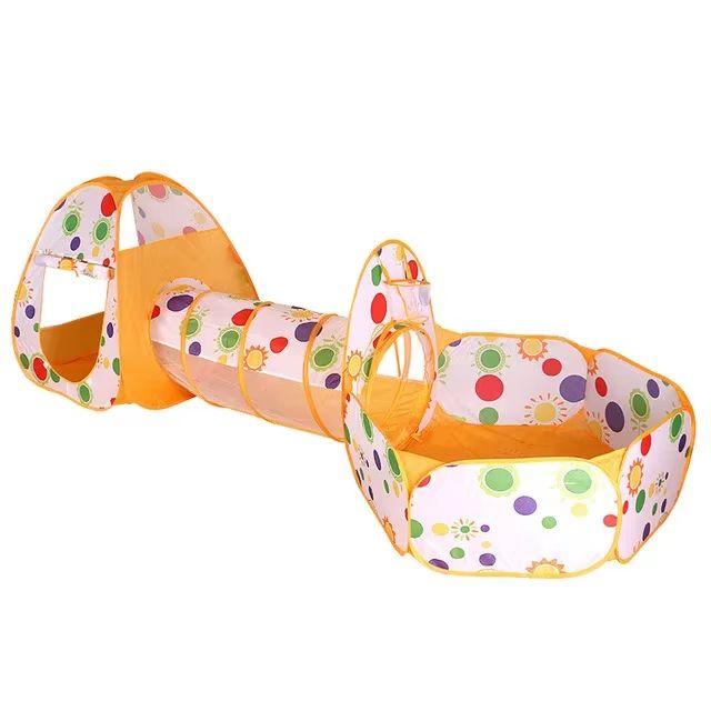 Ultimate PlayZone Kids Ball Pit Tent and Crawling Tunnel Playset