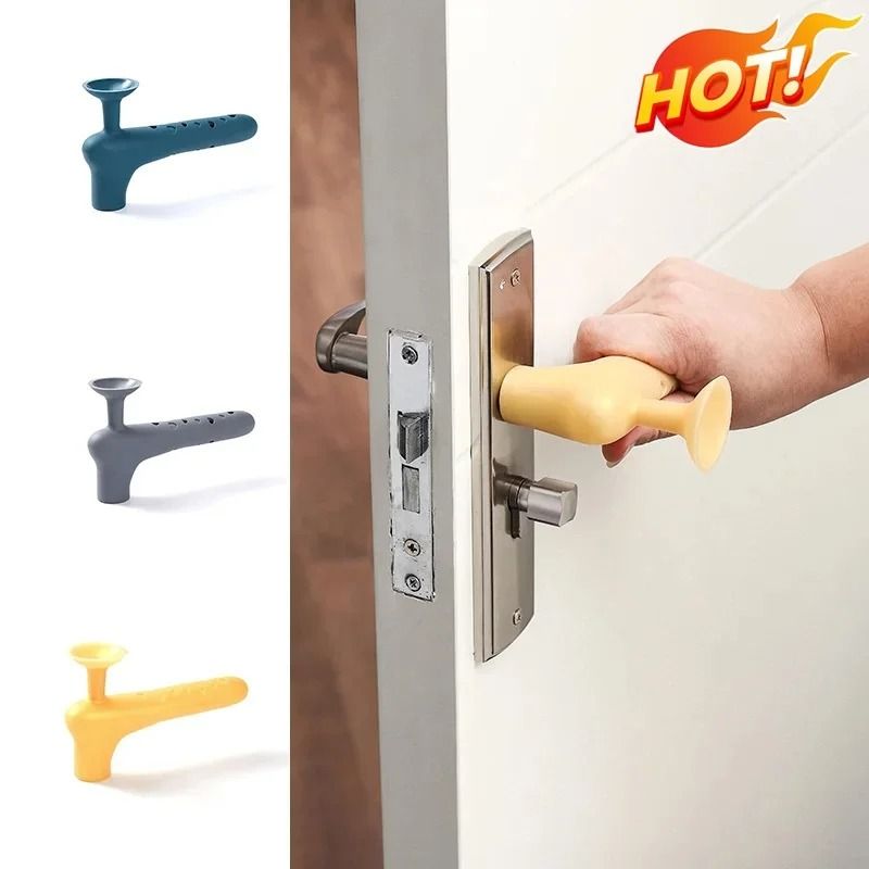 Silicone Door Knob Cover Anti Collision Baby Safety Handle Protector