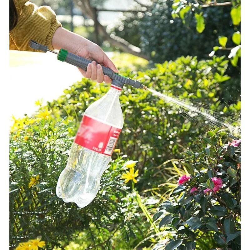 High Pressure Air Pump Manual Sprayer Adjustable Nozzle Bottle Sprayer