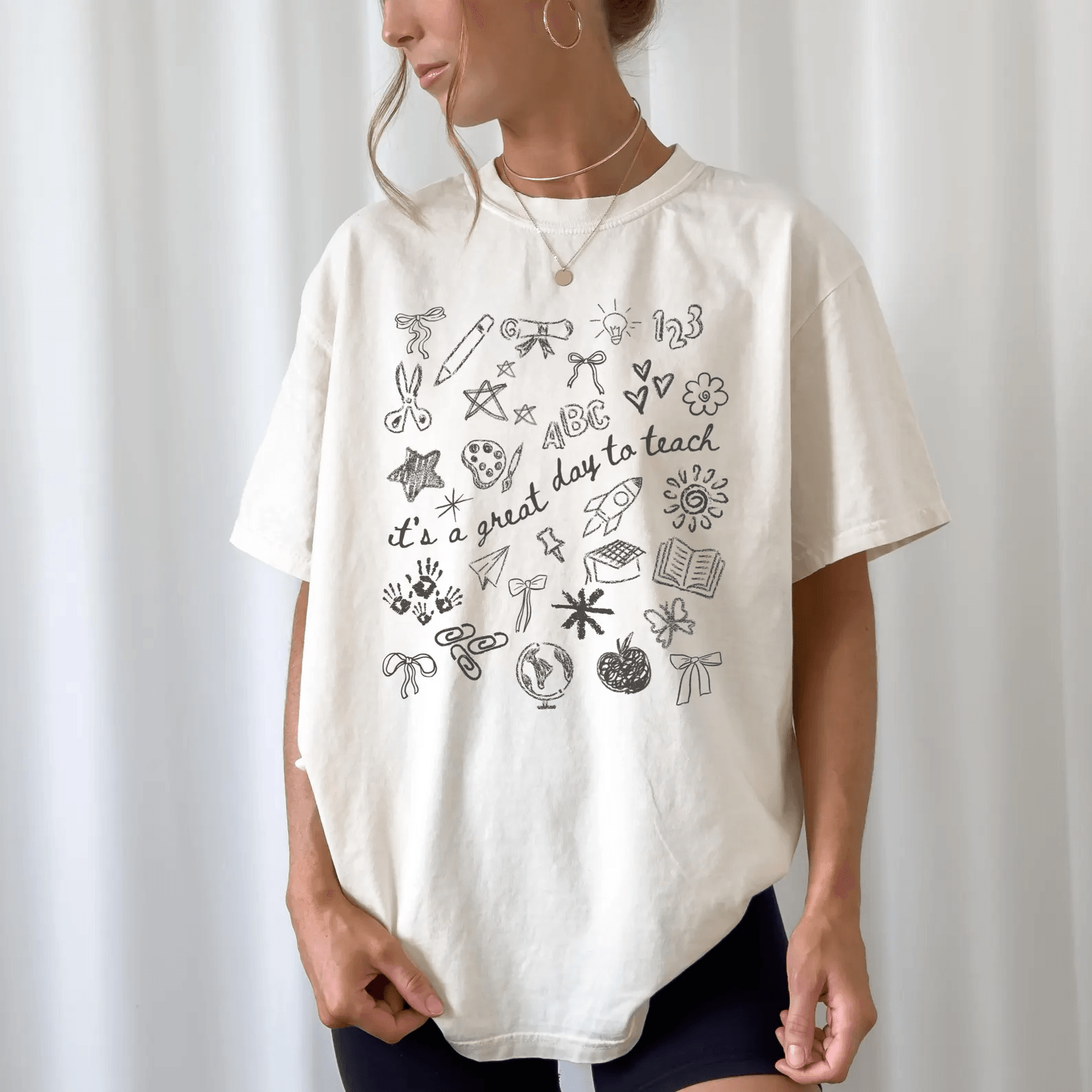 Comfort Colors Teacher Shirt Aesthetic Elementary Teach Tee Cute Teacher Gift