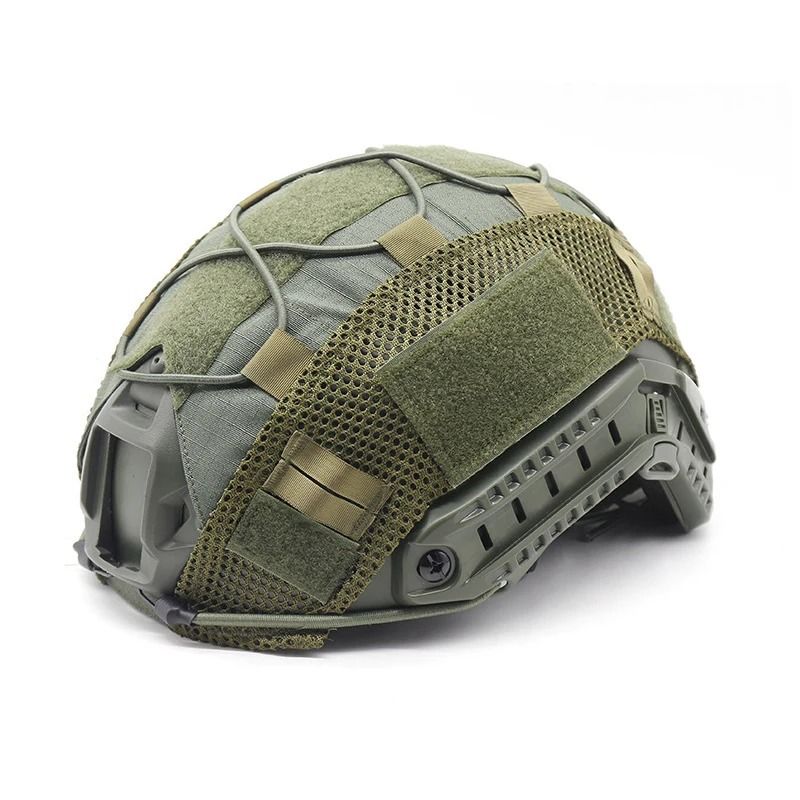 Tactical Helmet Cover Camo Fast Airsoft Paintball High Cut Helmet Cloth