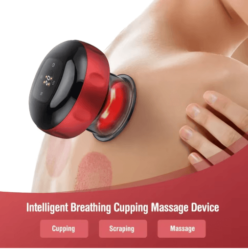 TheraPulse Smart Electric Cupping and Scraping Massager with Heat