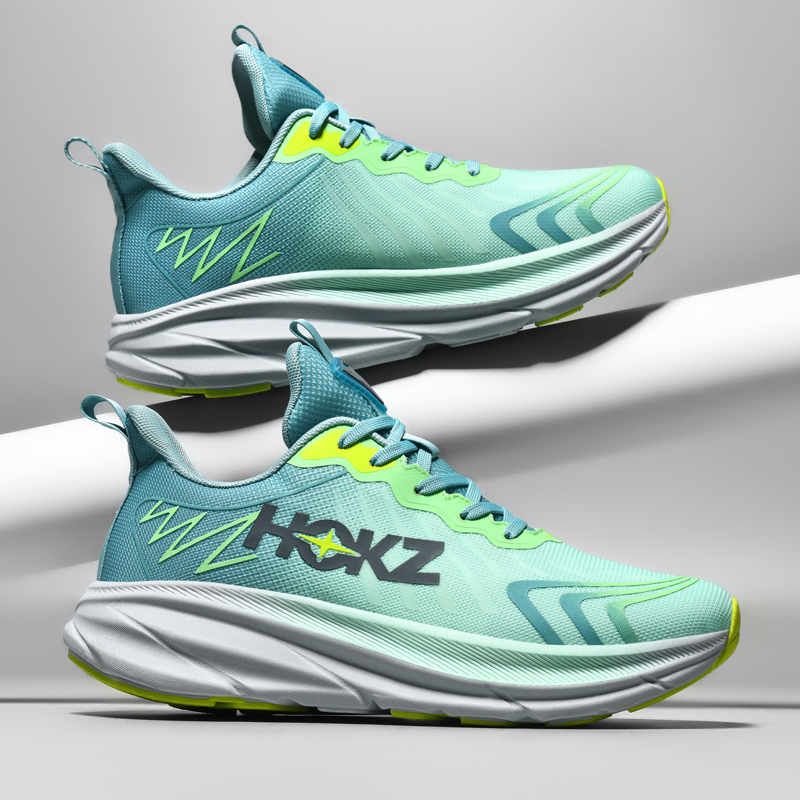 Breathable Mesh Men's Running Shoes with Cushioned Sole and Non-Slip Design