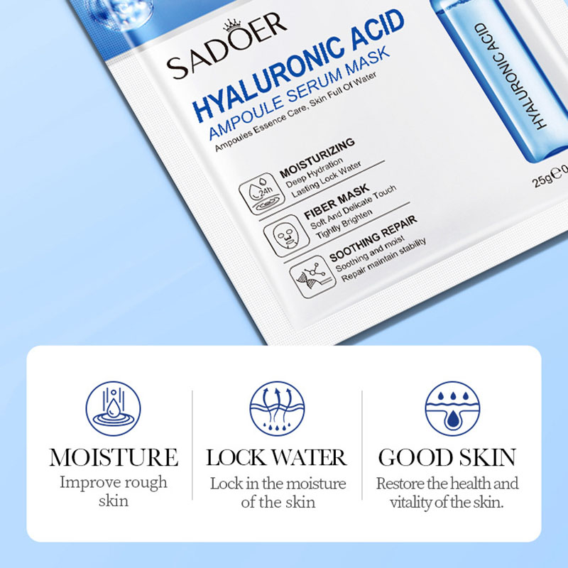 acial Masks Skin Care, Gold Hyaluronic Acid Anti Wrinkle Moisturizing Face Mask