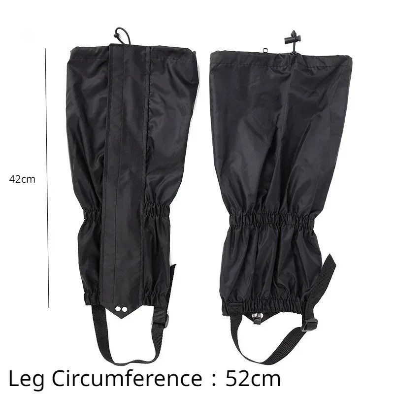 Waterproof Outdoor Leg Gaiters – Snowproof Hiking Leg Warmers for Climbing, Camping, and Winter Travel