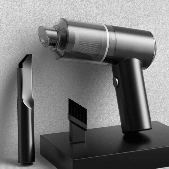 CleanJet Mini Car Vacuum Cleaner Wireless Handheld Wet and Dry Vacuum