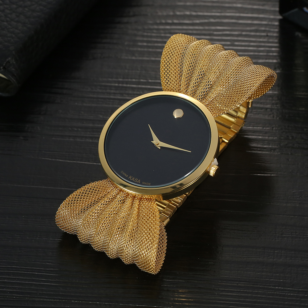 Women's Bracelet Watch Quartz TR Mesh Band Minimalist Watch For Women Ladies Valentines Gift For Her - Best Watches