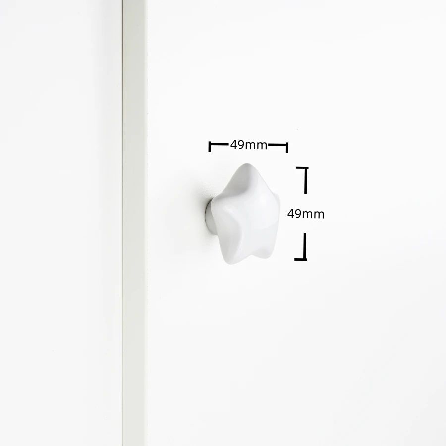 Cute Ceramic Star Moon Cloud Cabinet Knobs