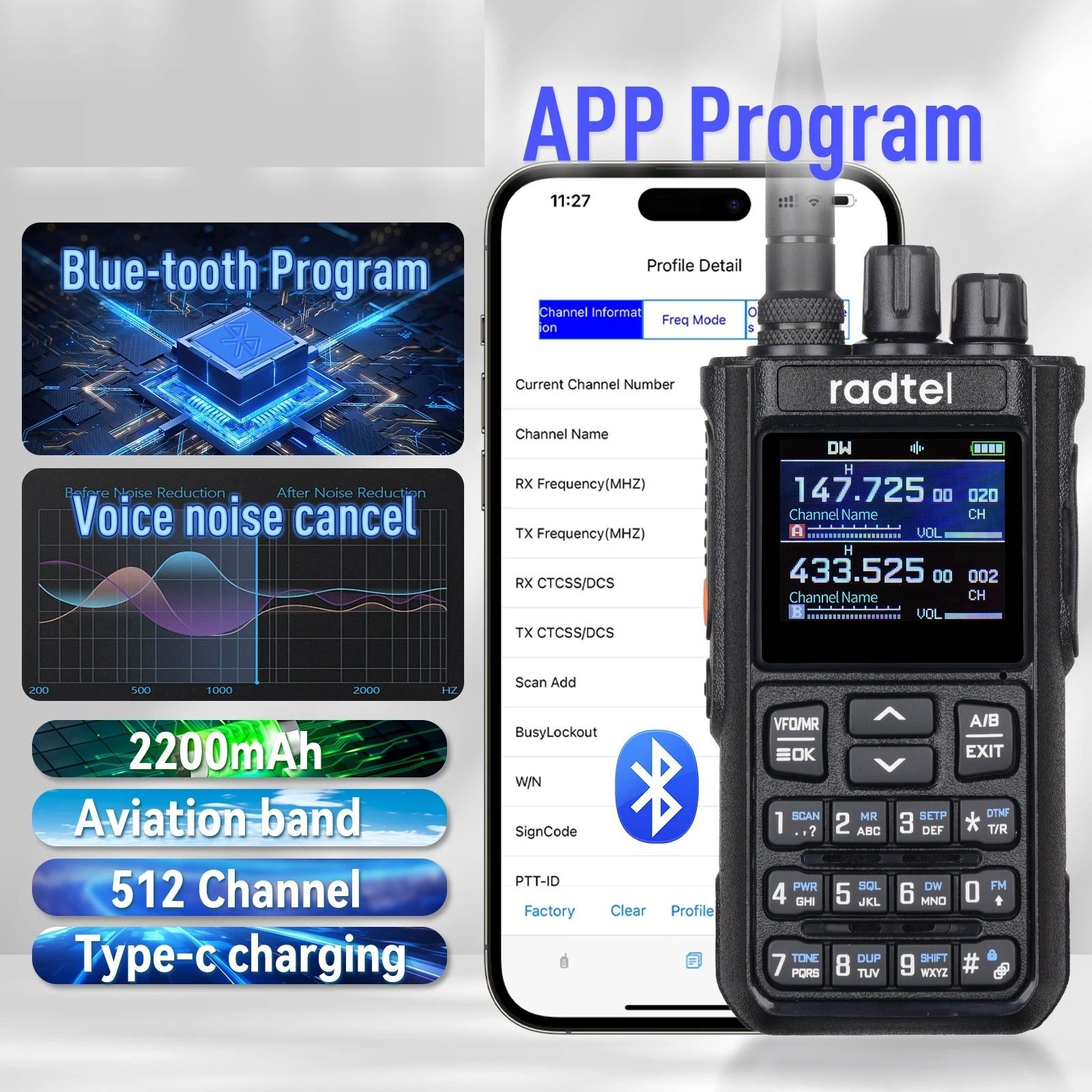 Professional Full Band Multi Environment Radio