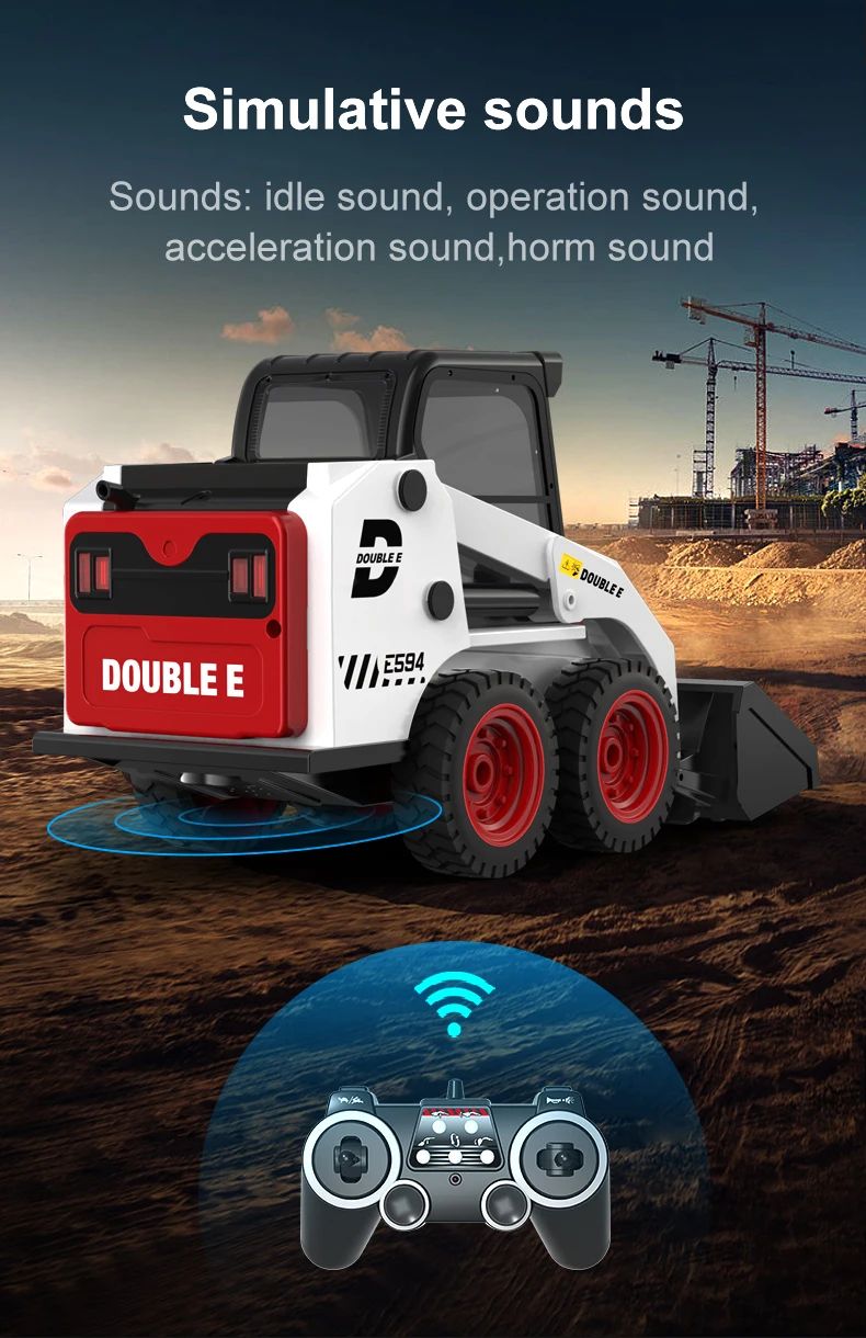 RC Skid Steer Loader Truck Toy