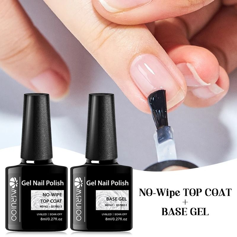 8ml Essential Base and Finishing Gel Set