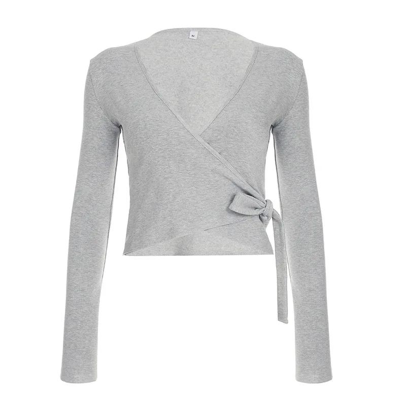 Absobe Women's Autumn Winter Knit 2-Piece Lounge Set – Flare Sleeve Crop Cardigan & Wide-Leg Pants Outfit