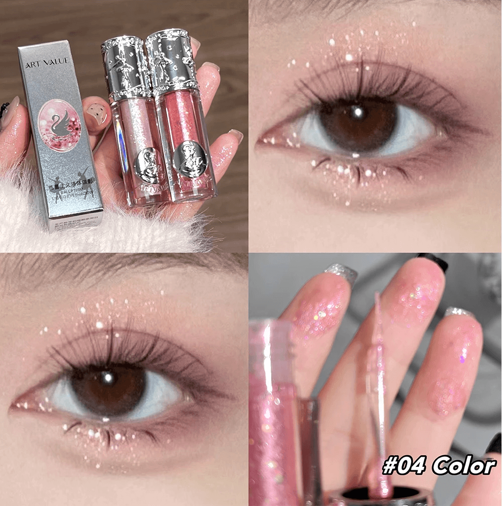 Balletism Liquid Shimmer Eyeshadow Soft Glow Finish