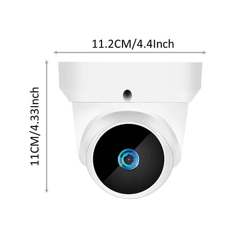 3MP WiFi IP Smart Home Security Dome Camera