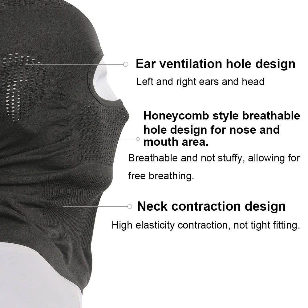 High Elastic Breathable Balaclava Face Mask