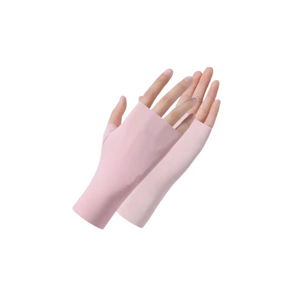 Fingerless UV Protection Driving Gloves