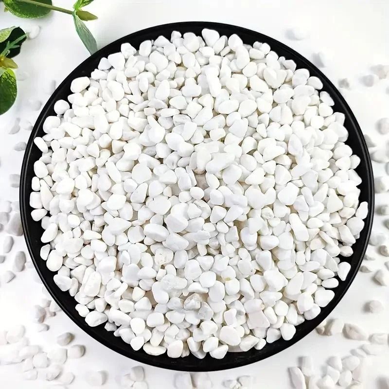 Polished Crystal Landscaping Pebbles – 1 lb Natural Mineral Gravel for Aquariums, Planters, & DIY Home Decor