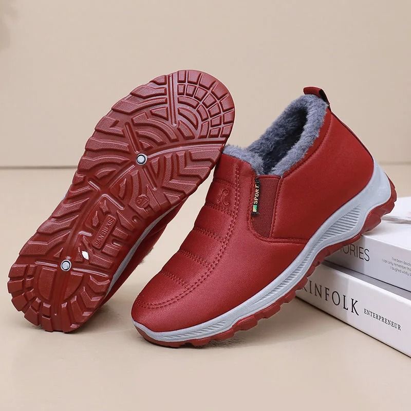 Mens Warm Casual Winter Shoes with Chunky Sole