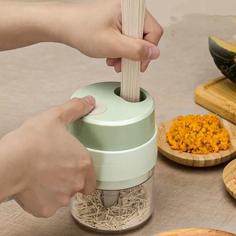 4 in 1 Handheld Electric Vegetable Slicer