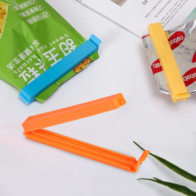 Food Bag Sealing Clips Kitchen Snack Seal Clamp Airtight Storage Clips