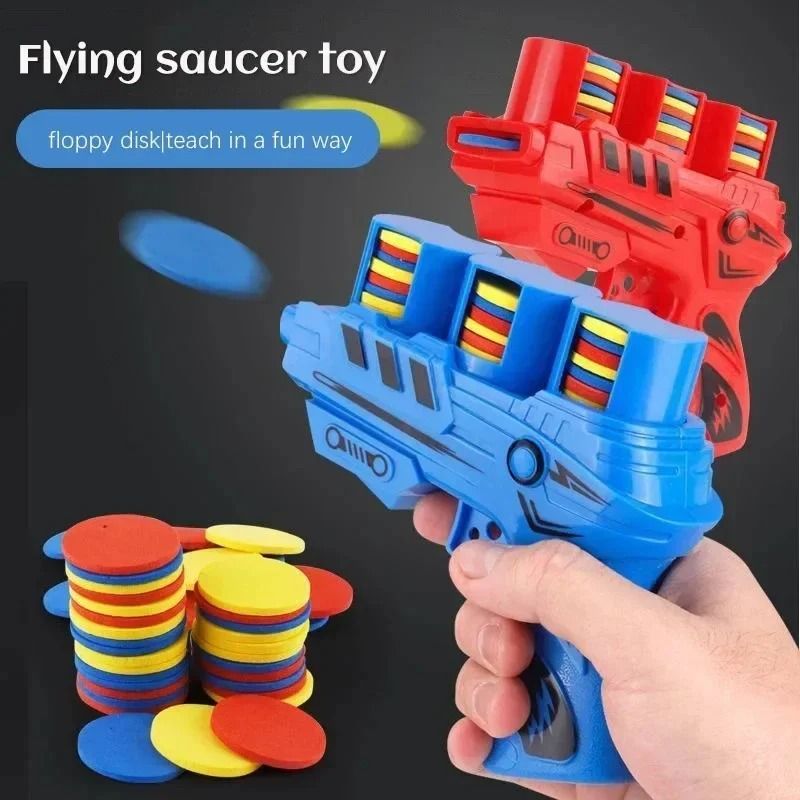 Youngsters UFO Launcher with Soft EVA Bullets